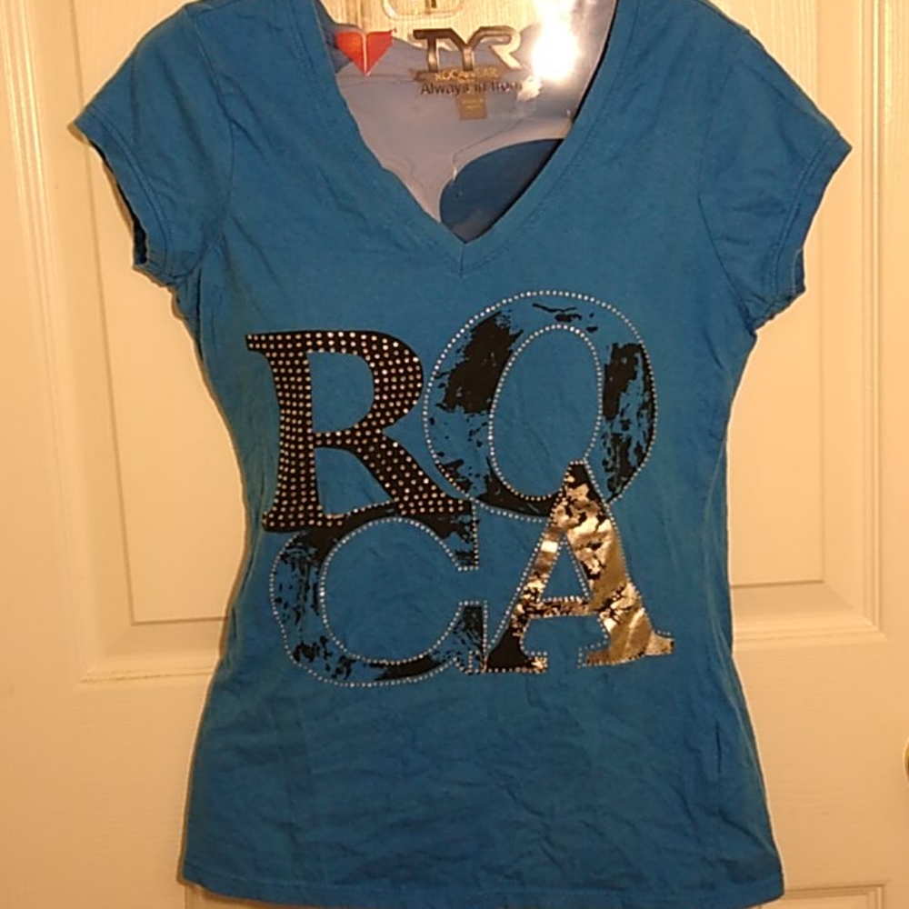 Rocawear Blue VNeck Tee